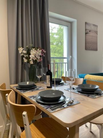 Green Apartment Baltic Residence 波别罗沃 外观 照片
