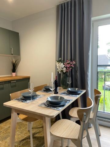 Green Apartment Baltic Residence 波别罗沃 外观 照片