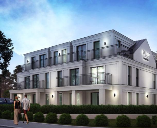 Green Apartment Baltic Residence 波别罗沃 外观 照片